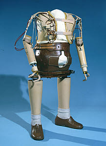 10288809
� Science Museum
Artificial limbs for a thalidomide child, 1961-1965.