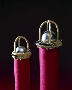 10287697
� Science Museum
Mitral and aortic replacement heart valves, 1970s.
