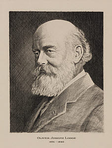 10400301
� Science Museum Pictorial
Sir Oliver Lodge, English physicist, c early 20th century.