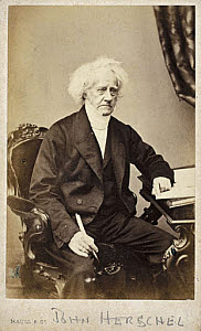10325436
� Science Museum Pictorial
John Herschel, English astronomer and scientist, 1866-1871.