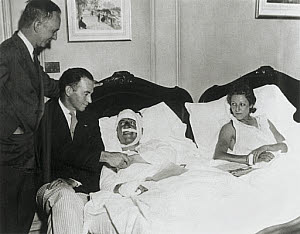 10250740
� NMeM Associated Press
Amy Johnson, English aviator, with her husband James Mollison, July 1933.