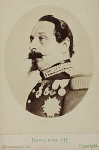 10401870
� Science Museum Pictorial
Napoleon III, Emperor of France, c 1860s.