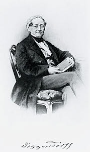 10303071
� Science Museum Pictorial
Johann Christian Poggendorf, German physicist, mid 19th century.
