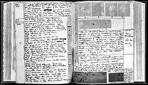 10305178
� Science Museum Archive
Notebook belonging to Sir John Herschel's, English astronomer, 1839.