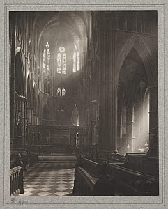 10456009
� TBC / Royal Photographic Society
�The Apse�, Westminster Abbey, 1911.