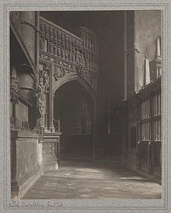 10456012
� TBC / Royal Photographic Society
�South Ambulatory East End�, 1911.