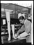 10431903
� NMeM Daily Herald Archive
Making an artificial leg, 1932.