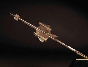 10313130
� Science Museum
Wind tunnel model of the Avro 730 supersonic bomber, c 1955.