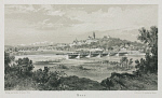 10419848
� Science Museum Pictorial
A view of the Empress Elisabeth train travelling through Enns, Austria, 1800s.