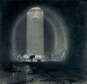 10300750
� NRM - Pictorial Collection
Working shaft, Kilsby Tunnel, Northamptonshire, 8 July 1837.