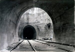 10300771
� NRM - Pictorial Collection
Great Ventilating Shaft, Kilsby Tunnel, Northamptonshire, 1837-1838.