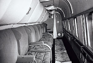 10412653
&copy;
Passengers' seats on am Avro �Lancastrian� aeroplane, 1945-50.