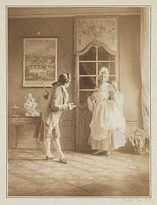 10454403
&copy; Royal Photographic Society
'On N'Entre Pas', 1912.