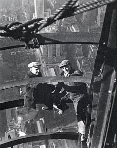 10325406
&copy; NMeM
Two builders resting during the constructio