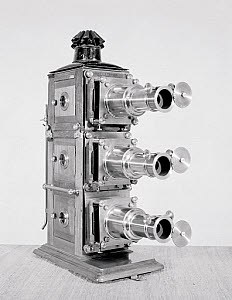 10232309
Early triunnial lantern, c 1890 by J H Stewart of London.