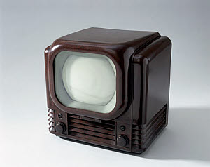 10307216
&copy; Science Museum
Bush television receiver, type TV22, c 1950.