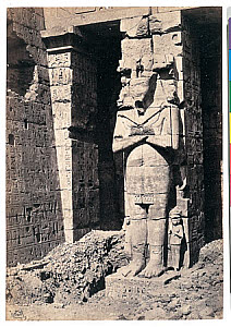 10459434
&copy; Royal Photographic Society
�Thebes, Osiride Pillar at Medinet Haboo�, 1858-1859.