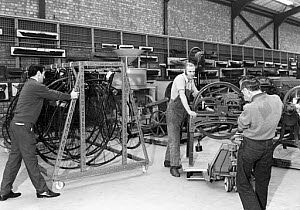 10455444
&copy; Science Museum
View of Cubestore and racks, Science Museum annexe, 1973.