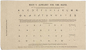 10422645
&copy; Science Museum Pictorial
A simplified system of reading for the blind, c 1849.