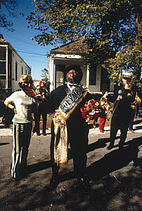 10458047
&copy; NMeM - Tony Ray-Jones
Olympia Brass Band led by Fats Houston, New Orleans, USA, 1971.