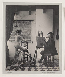 10452849
�The artist and his model�, 1914.
