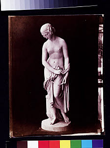 10453650
&copy; Royal Photographic Society
Statue of semi-draped female, 'The Great Exhibition', c 1852.