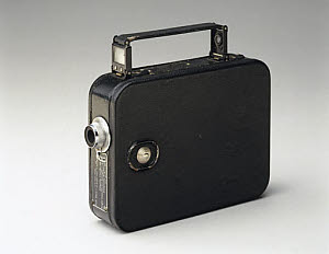 10232653
Cine-Kodak Eight camera, model 20, American, c 1936.