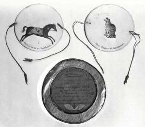10232357
Two early Thaumatropes, 1826.
