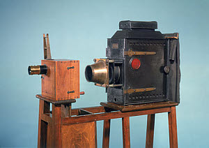10232770
Lumiere Cinematographe camera-projector, French, 1896.