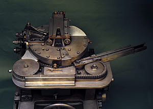 10233874
&copy; Science Museum
Wicks rotary typecaster, 1878.