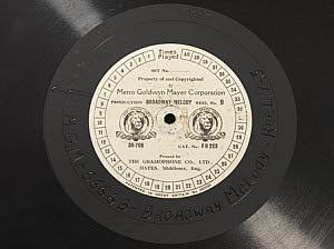 10474974
&copy; Science Museum
Gramophone record, 1929.