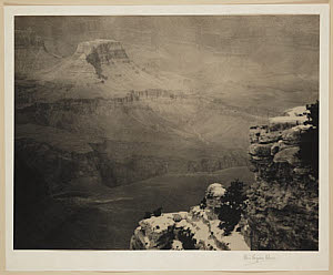 10461393
&copy; Royal Photographic Society
'Snow in the Canyon. Part of the Grand Canyon Series', 1911.
