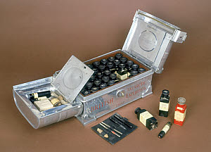 10288213
&copy; Science Museum
Medicine chest used by Captain Scott, 1910-1912.