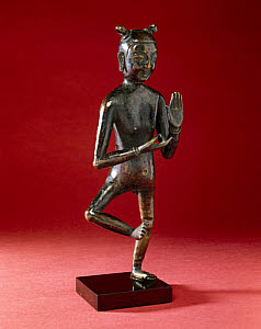 10284619
&copy; Science Museum
Bronze acupuncture figure, Chinese, 16th-18th century.