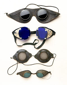 10312224
&copy; Science Museum
Goggles and spectacles, English, 1851-1950.