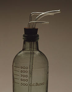 10318725
&copy; Science Museum
Bottle from blood transfusion apparatus, 1914-1918.