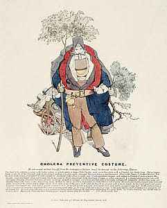 10418728
&copy; Science Museum Pictorial
'Cholera Preventive Costume', March 1832.
