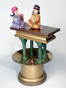 10284929
&copy; Science Museum
Phlebotomy measuring device, Egyptian, c 1354.