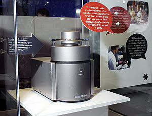 10416971
&copy; Science Museum
Light Cycler PCR machine on display at The Science Museum, London, 2003.