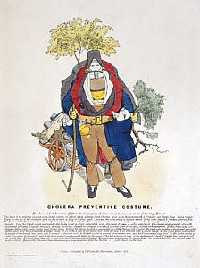 10200175
&copy; Science Museum Pictorial
'Cholera Preventive Costume', March 1832.