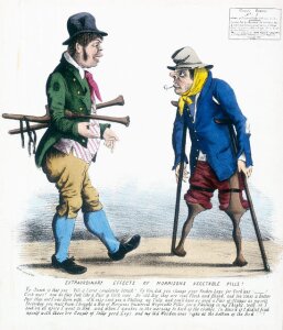 10200176
&copy; Science Museum Pictorial
The 'Extraordinary Effects of Morrison's Vegetable Pills!', 1834.