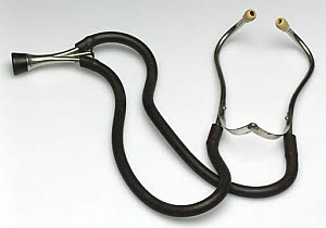 10433083
&copy; Science Museum
Binaural stethoscope, mid 20th century.
