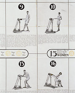 10328390
&copy; Science Museum
Instructions for the Battle Creek Health Builder, c 1900.