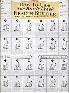 10328391
&copy; Science Museum
Instructions for the Battle Creek Health Builder, c 1900.