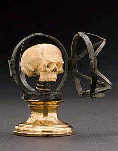 10547456
&copy; Science Museum
Miniature ivory skull. Europe, 1840-1920.