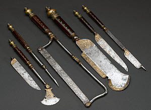 10450276
&copy; Science Museum
Hunting trousse, c.1570.