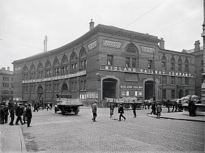 10545806
&copy; National Railway Museum
Goods Depot at Liverpool Victoria Station, 1922