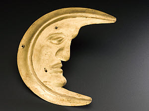 10547466
&copy; Science Museum
Apothecary's moon-shaped shop sign. Europe, 1701-1900.
