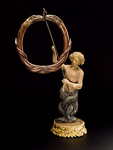 10547469
&copy; Science Museum
Mermaid shaped apothecary�s sign. Europe, 1840-90.