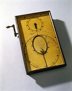 10190502
&copy; Science Museum
Desaguliers� Cometarium, 1755.